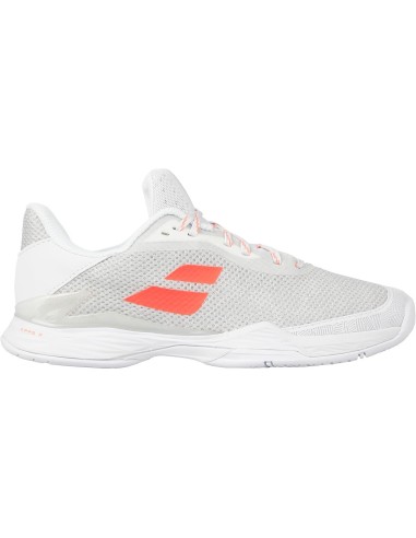 Tennisschoenen Babolat Dames Jet Tere All Court Wit/Koraal 