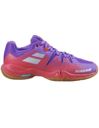 Babolat Dames Indoor Shadow Spirit Roze Schoenen 