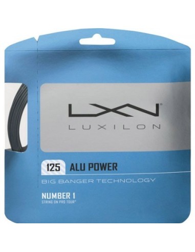 Luxilon Big Bang Alu Power 130 (12 m) Tennissaite Set 