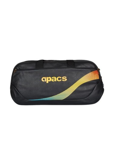 Mochila de Bádminton Apacs D813-PU (Negro) - Ideal para Jugadores 