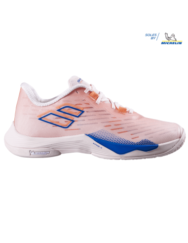 Zapatillas de Bádminton Babolat Shadow Tour 5 Mujer (Rosa) 