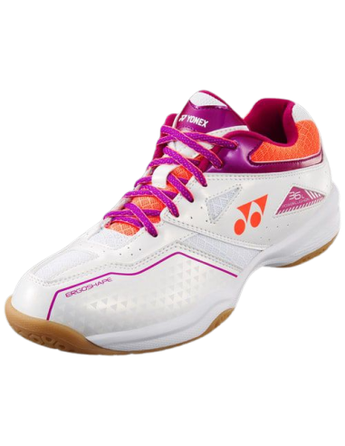 Yonex Chaussures Power Cushion 36 Mujer Blanco/Rosa 