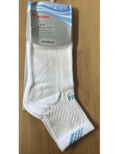 Chaussettes Wish WK-6214 E Femme (Blanc/Bleu) 