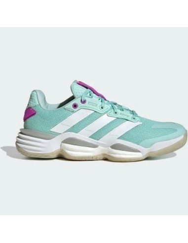 Chaussures Indoor Adidas Stabil 16 femme Bleu/Blanc/violet 