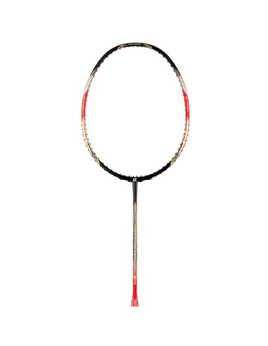 Raquette de Badminton Apacs Feather wt 55 Noir -Rouge (non cordée) 8U