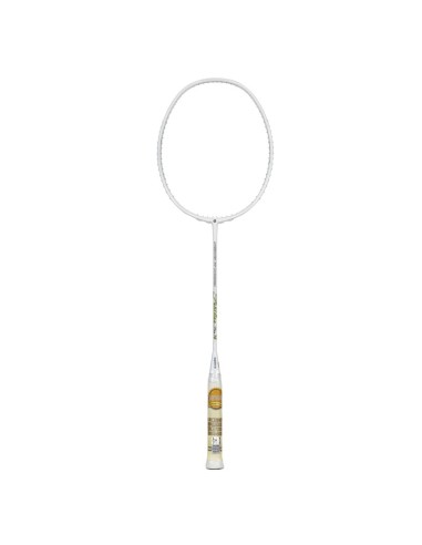 Raquette de Badminton Apacs Feather Lite 75 White/blue (non cordée) 6U